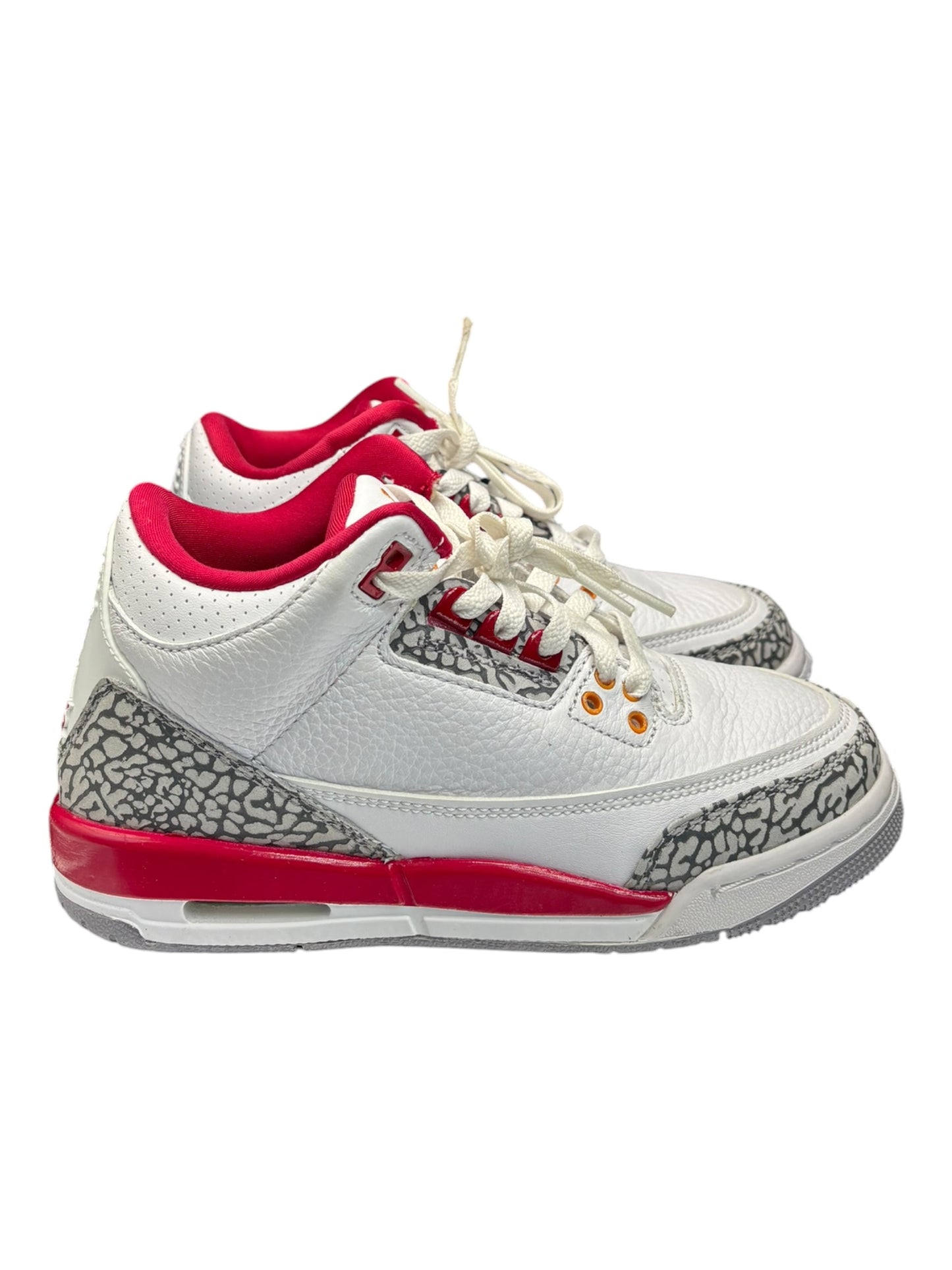 Jordan 3 Retro Cardinal (GS) size 4 - Used / rep box