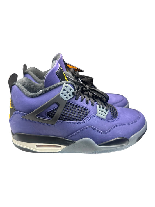 Jordan 4 Retro Lakers Size 10.5 - Used/Worn