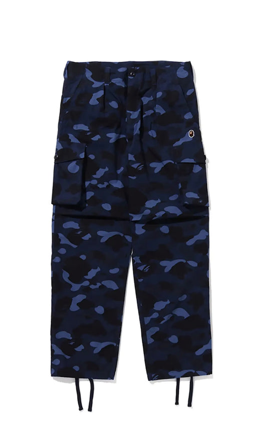 Bape Blue Camo Cargo Pants