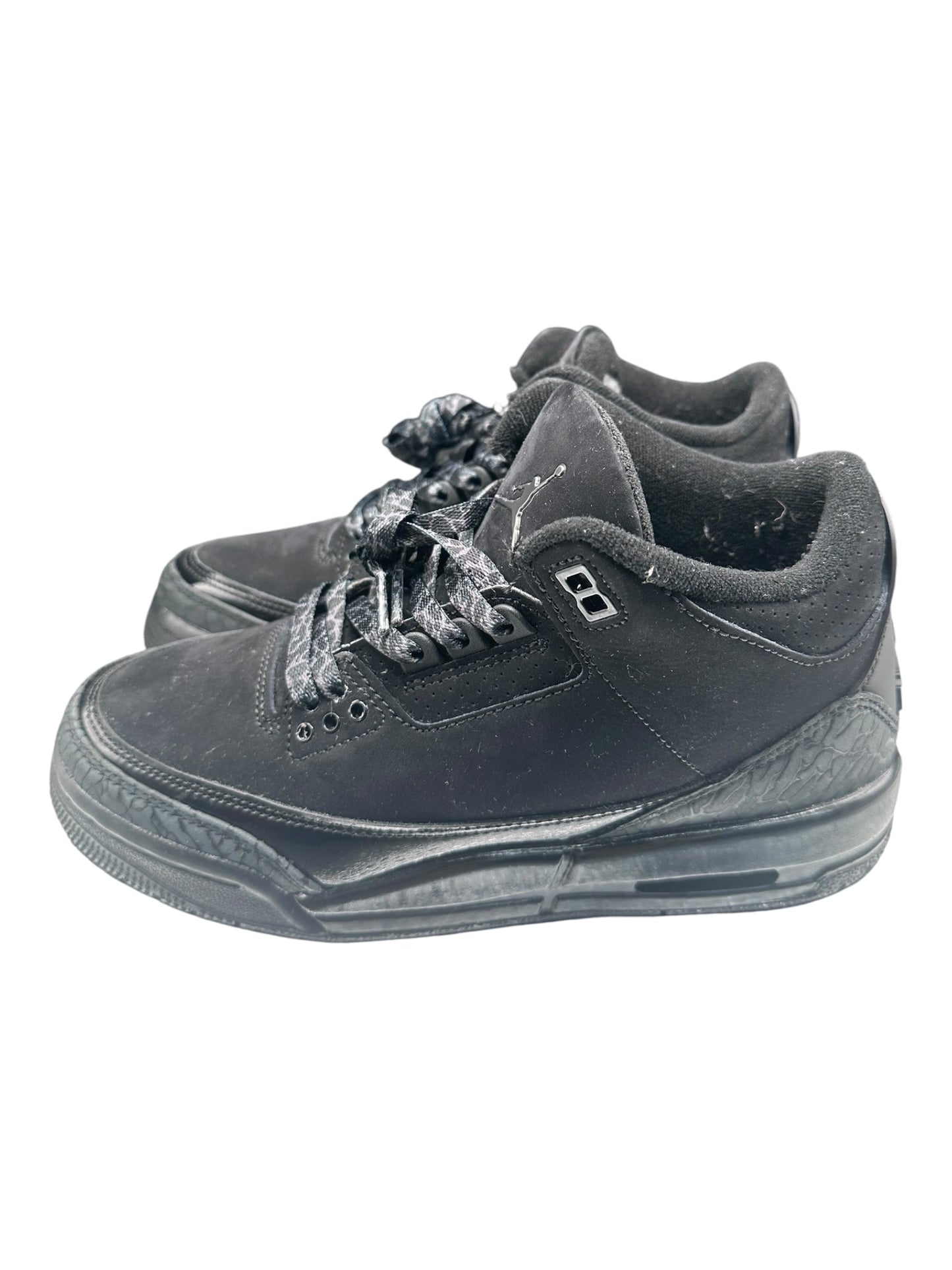 Jordan 3 Retro Black Cat (2025) (GS) size 5y - Used/Worn