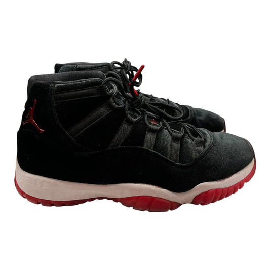 Jordan 11 Retro Bred Velvet (Women's) size 10M - Used/Worn