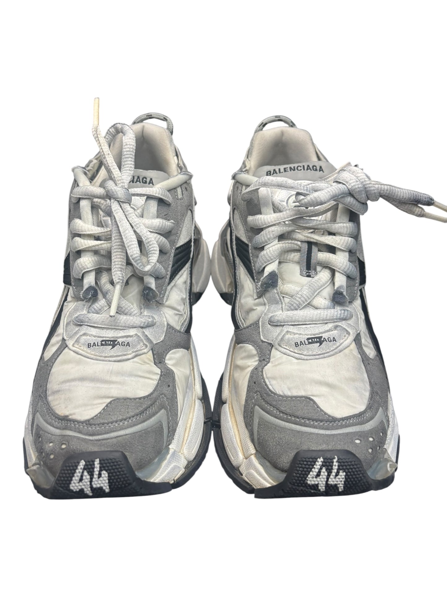 Balenciaga Runner Grey White Black size 11 - Used / rep box