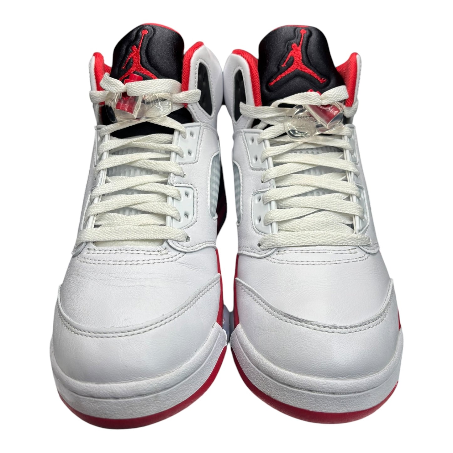 Jordan 5 Retro Fire Red Black Tongue (2025) size 7.5 - Used/Worn