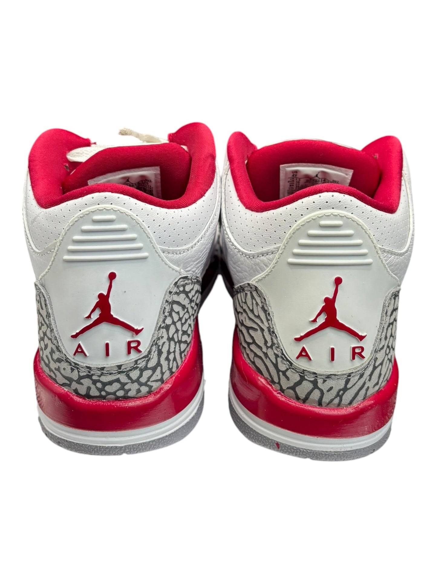 Jordan 3 Retro Cardinal (GS) size 4 - Used / rep box