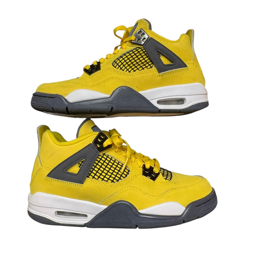 Jordan 4 Retro Lightning (2021) (GS) - Used/Worn