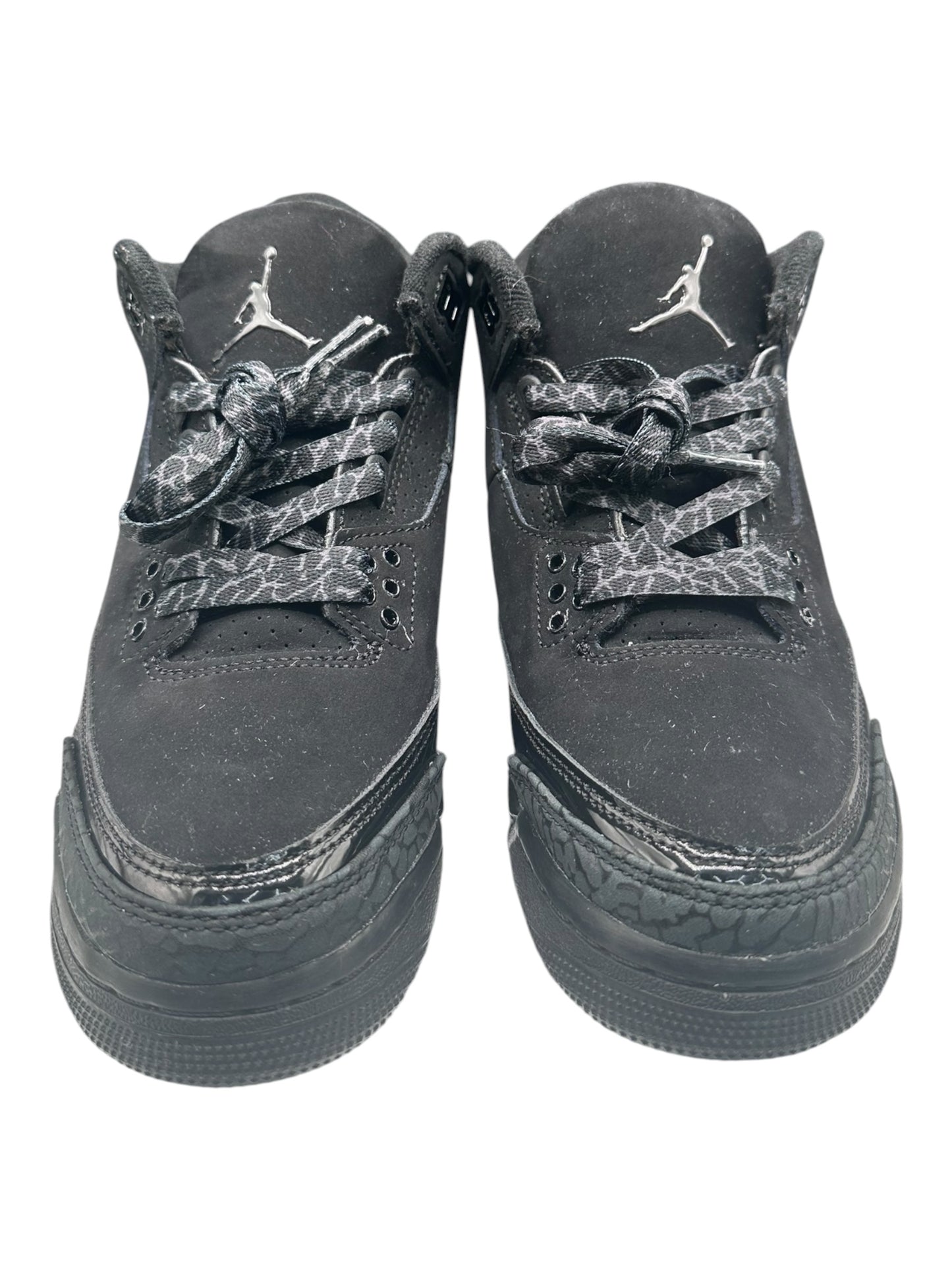 Jordan 3 Retro Black Cat (2025) (GS) size 5y - Used/Worn