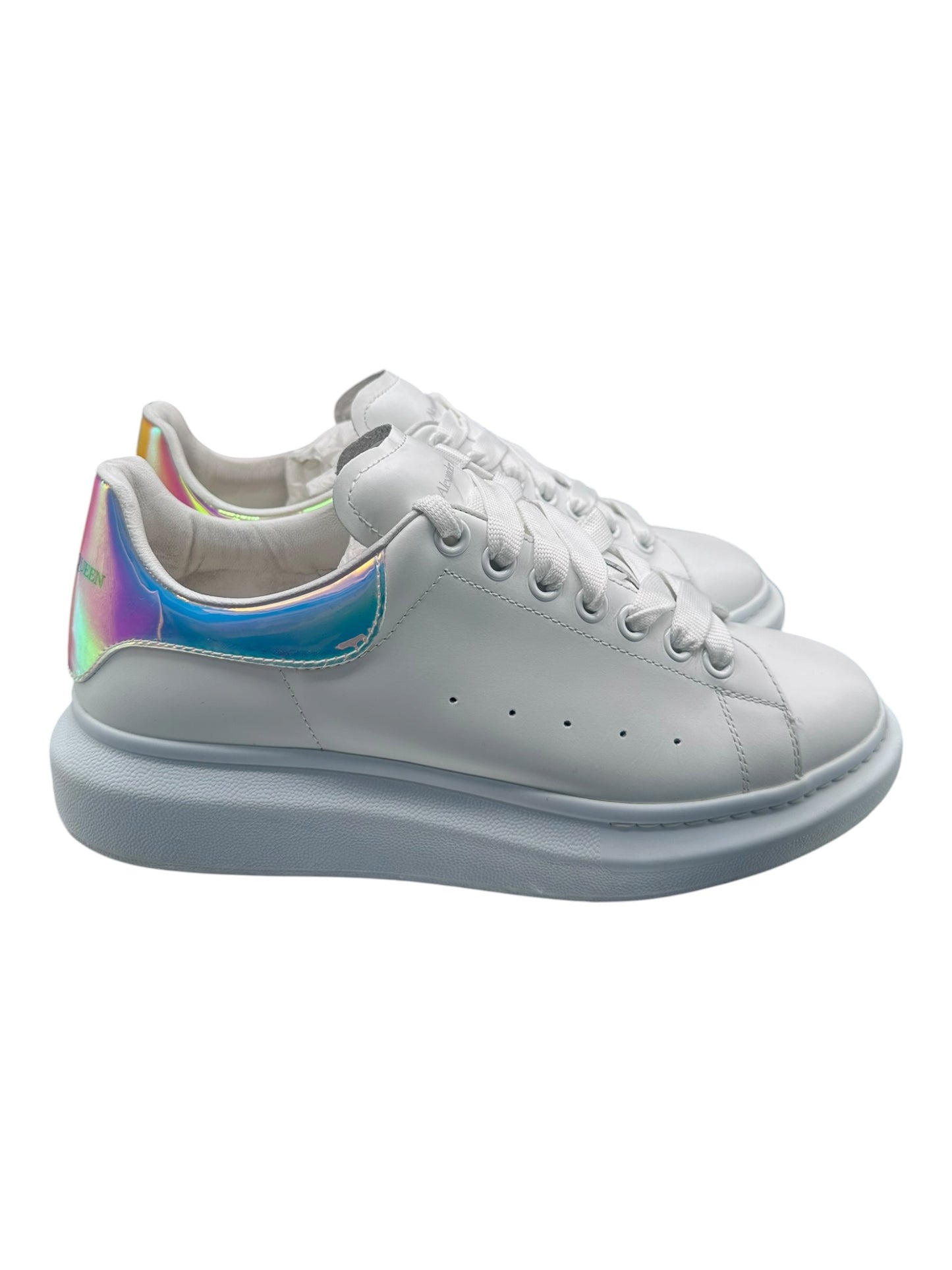 Alexander McQueen Oversized Iridescent White size 9 - Used/Worn