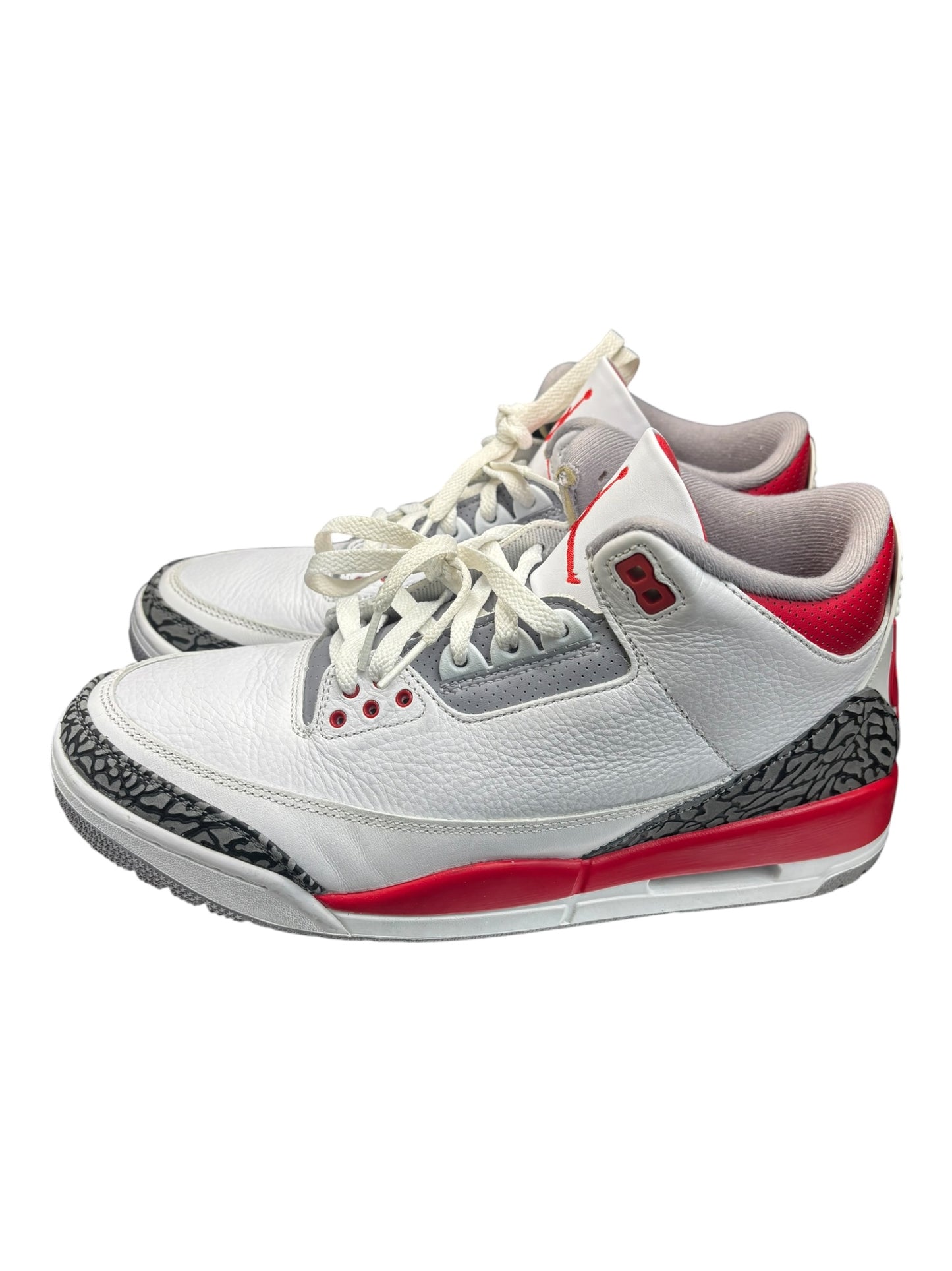 Jordan 3 Retro Fire Red (2022) Size 11 - Used/Worn