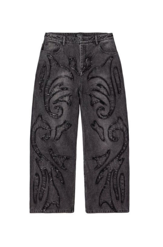 vale showdown denim black