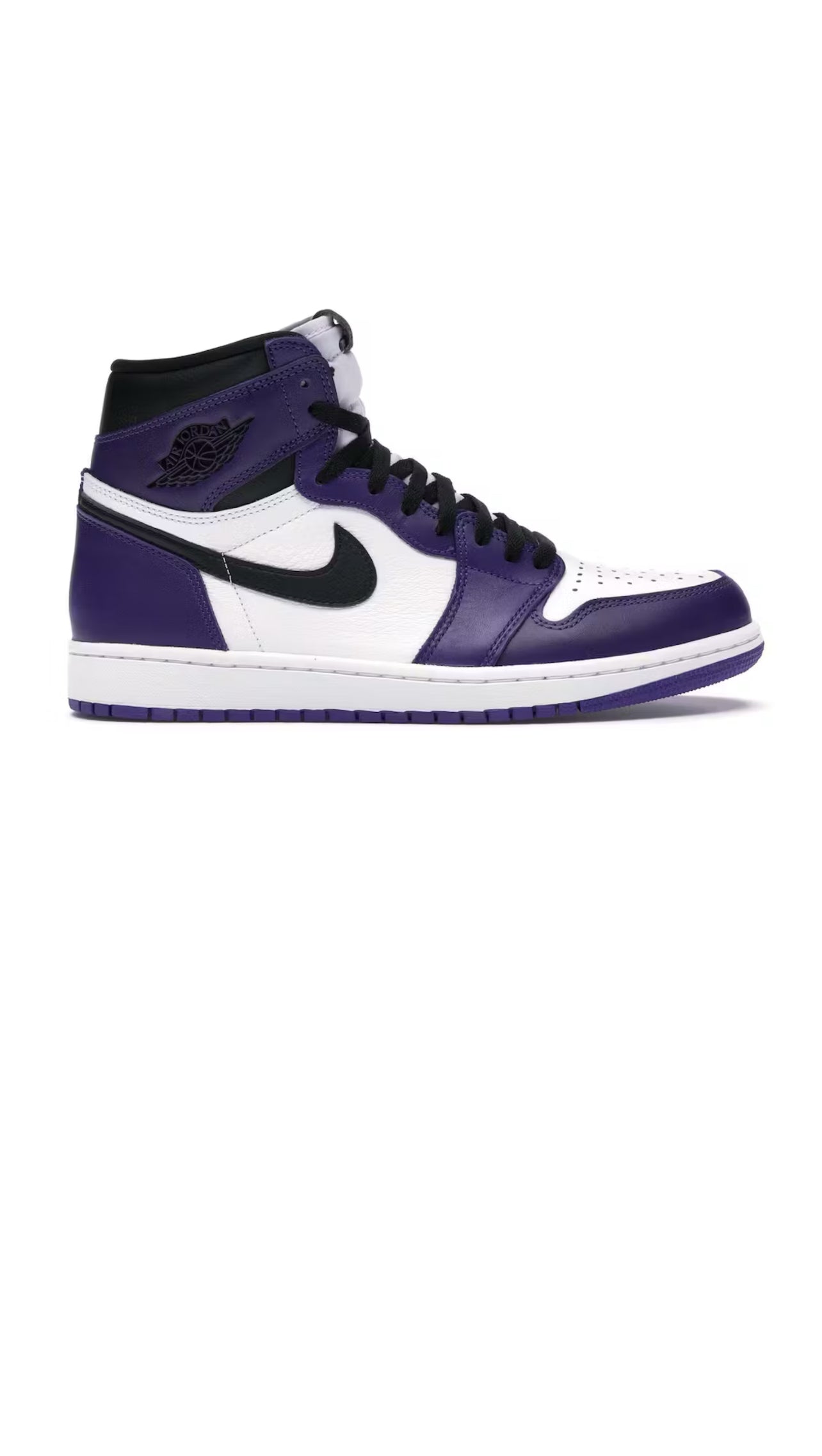 Jordan 1 Retro High Court Purple White