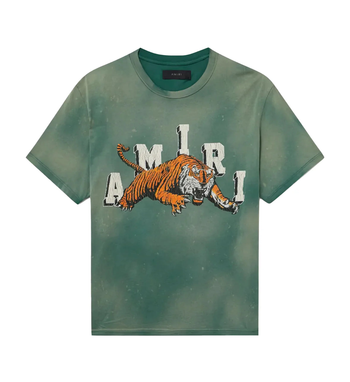 AMIRI Tiger jade green Vintage T-Shirt