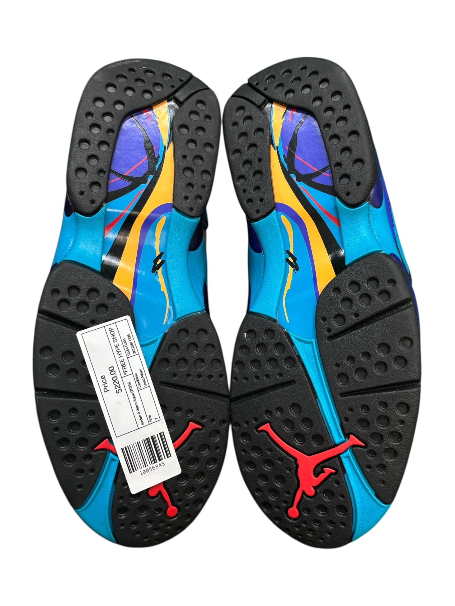 Jordan 8 Retro Aqua (2025) - Used/Worn