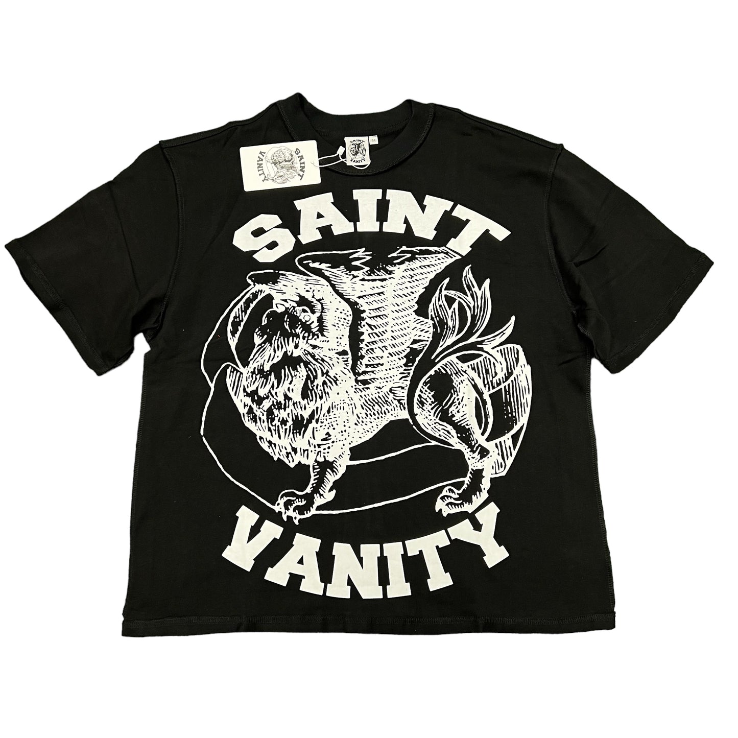 Saint vanity black saint vanity tee