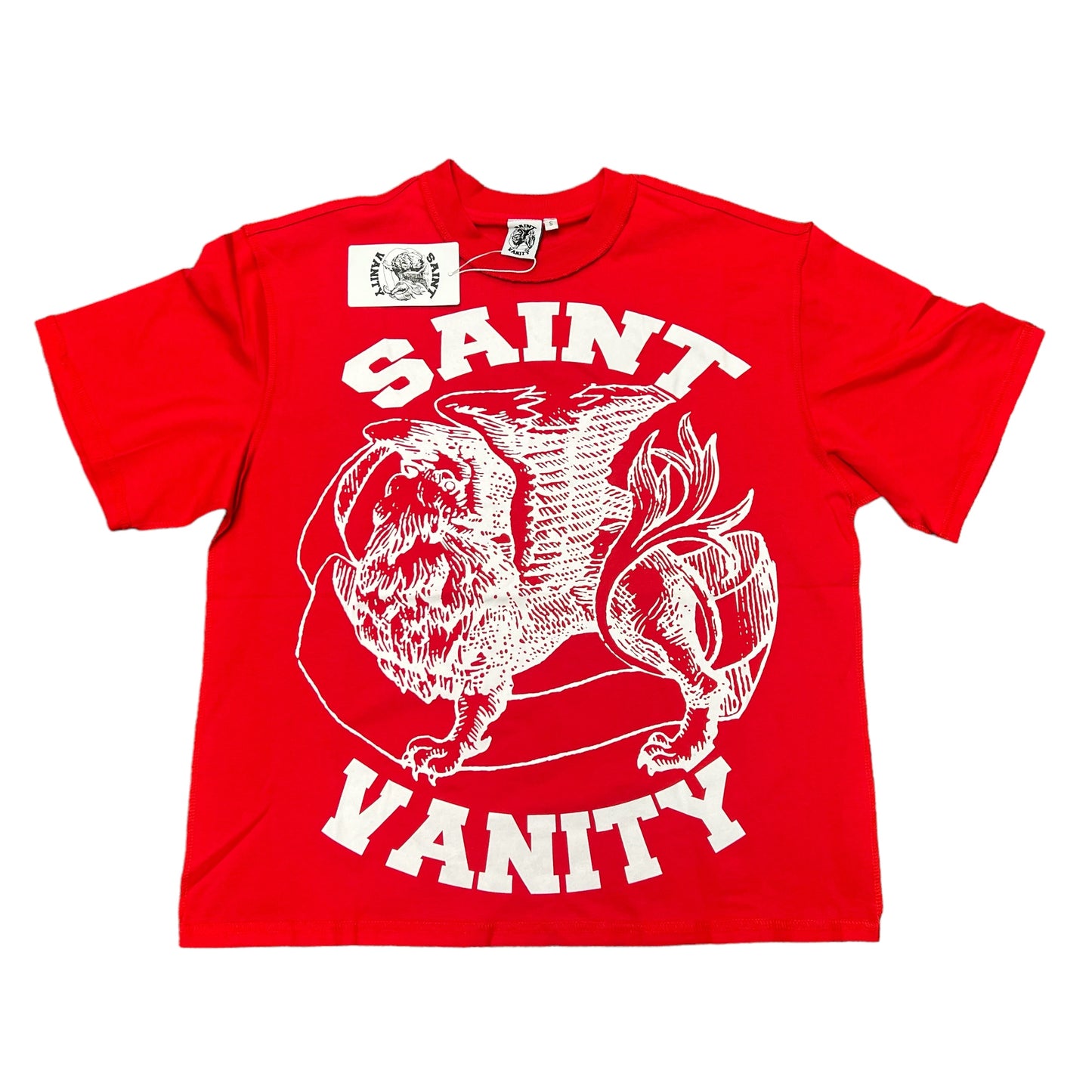 Saint vanity red saint vanity tee