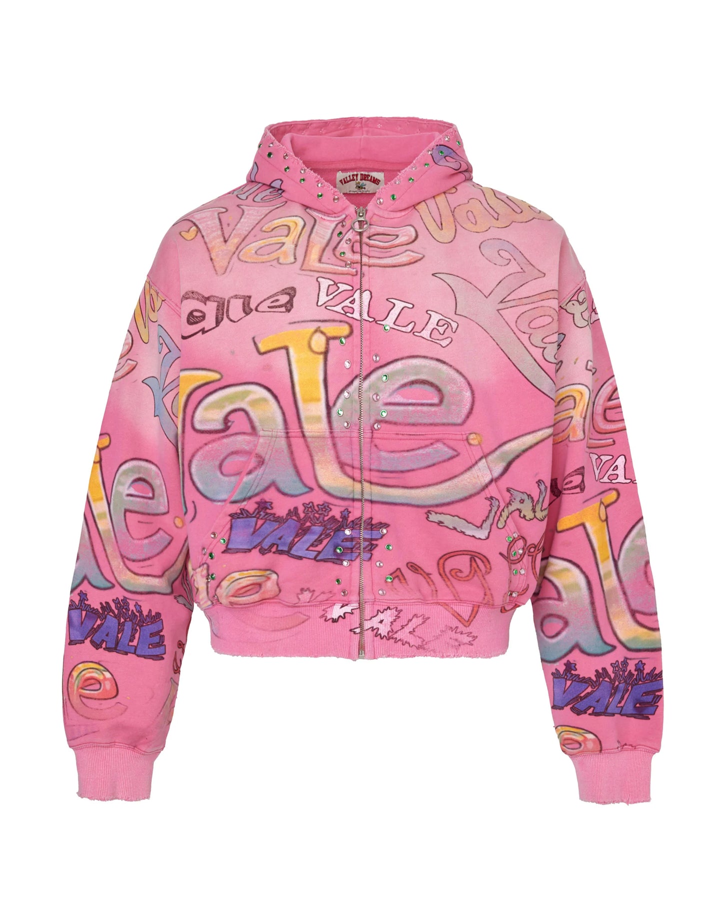 Vale Forever Bubblegum Pink Zip Up - New W/ Tags