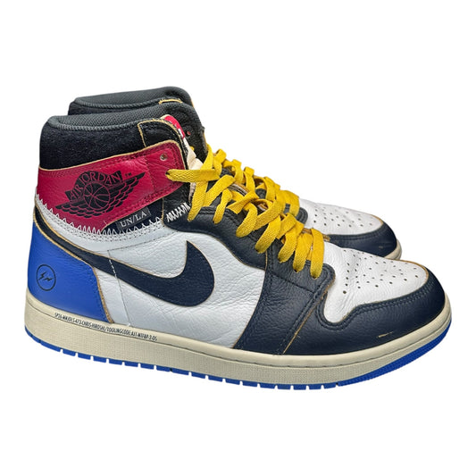 Jordan 1 Retro High OG SP Fragment x Union LA Varsity Red Sport Royal size 11 - Used/Worn