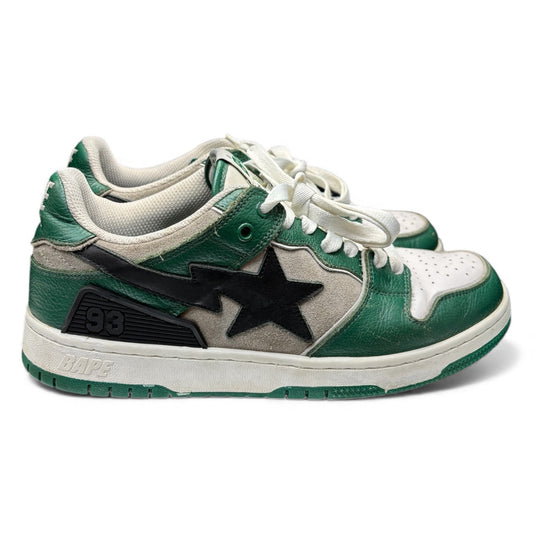 A Bathing Ape Bape SK8 Sta Green Grey - Used/Worn
