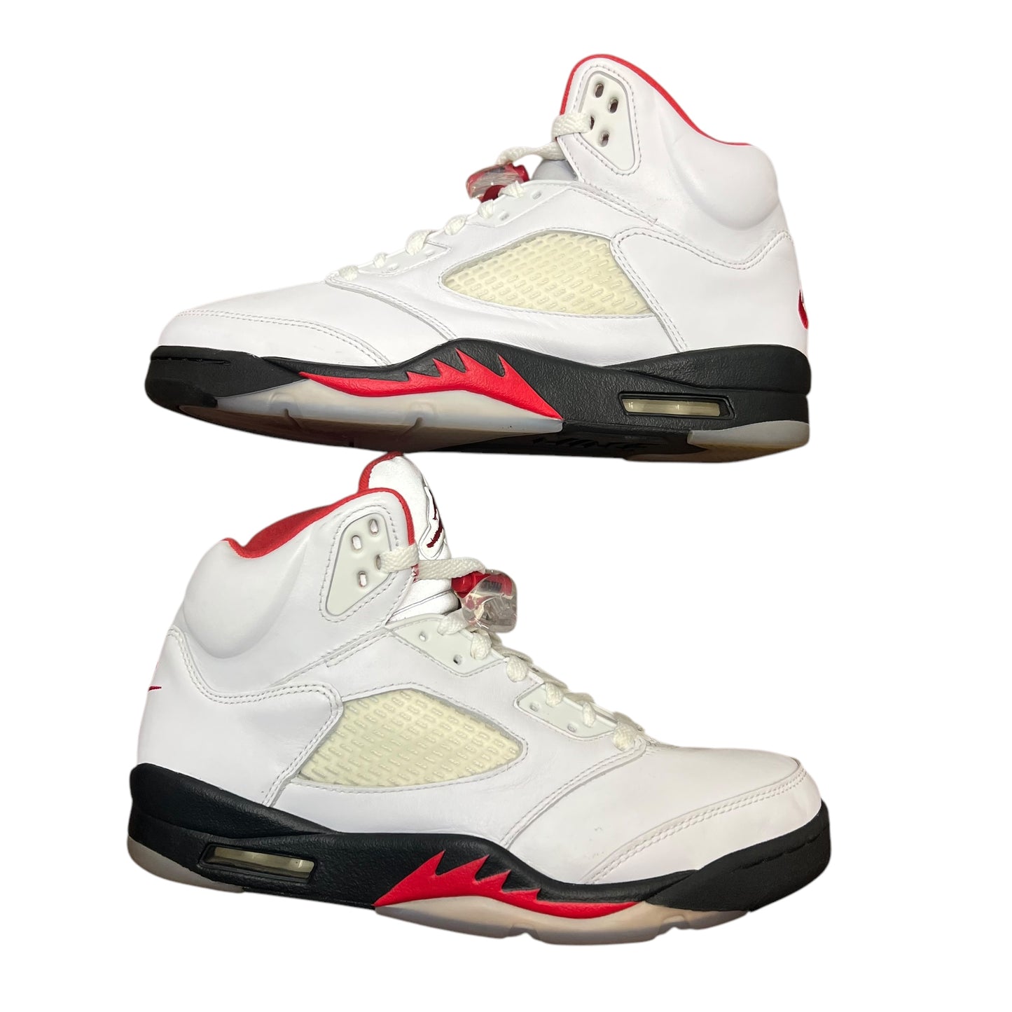 Jordan 5 Retro Fire Red Silver Tongue (2020) - Used/Worn