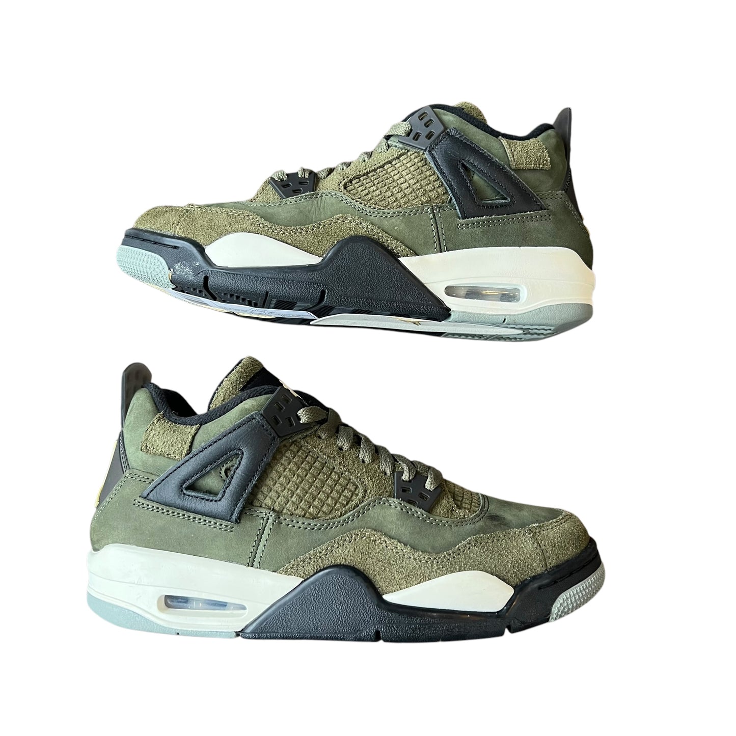 Jordan 4 Retro SE Craft Medium Olive (GS) - Used/Worn