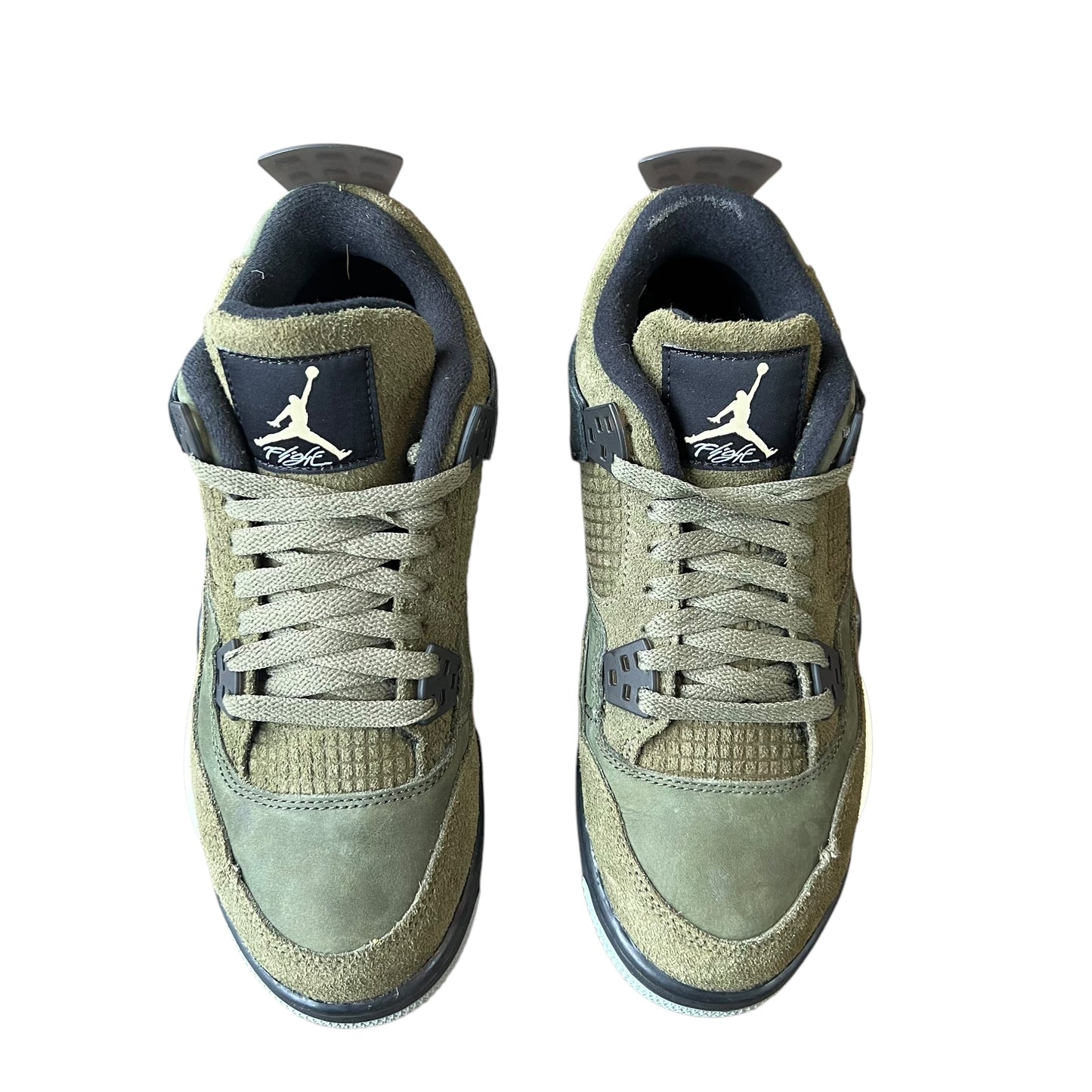 Jordan 4 Retro SE Craft Medium Olive (GS) - Used/Worn