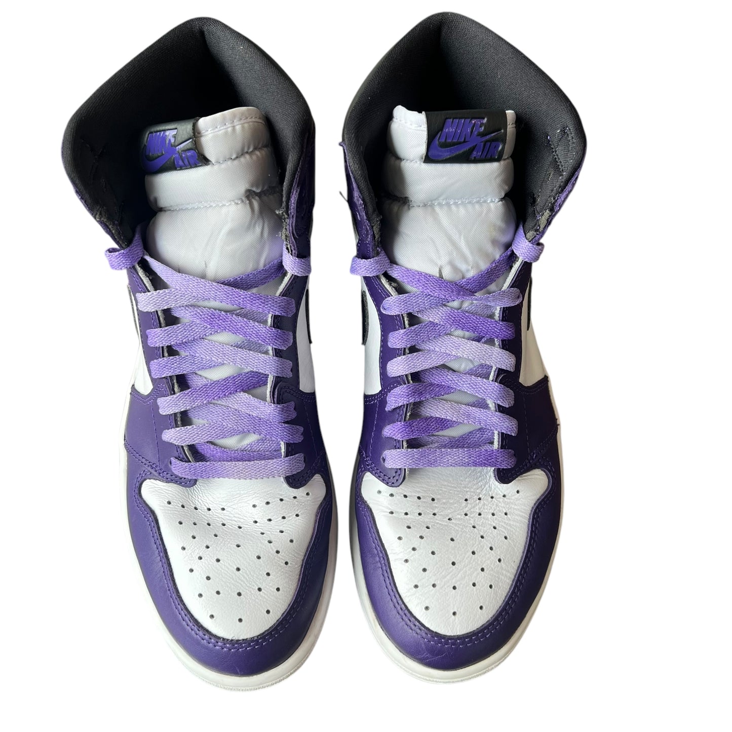 Jordan 1 Retro High Court Purple White - Used/Worn