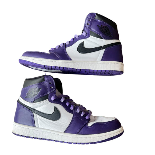 Jordan 1 Retro High Court Purple White - Used/Worn