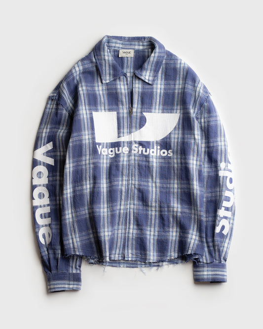Vague Studios Surge Zip Flanel Blue