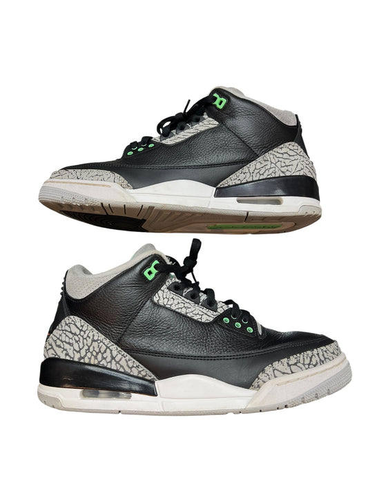 Jordan 3 Retro Green Glow - Used / rep box