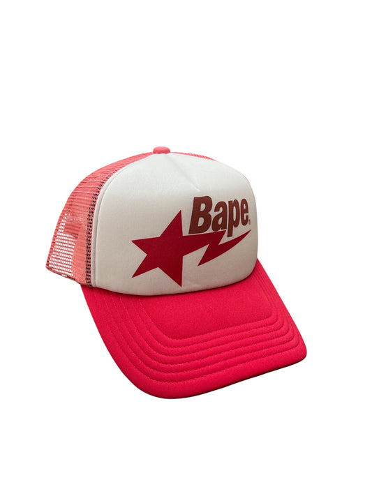 BAPE Sta Mesh Cap (SS25) Red