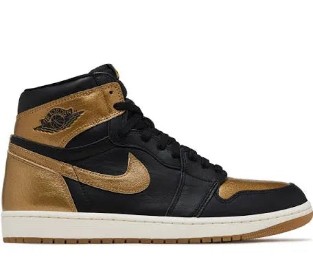 Jordan 1 Retro High OG Black Metallic Gold