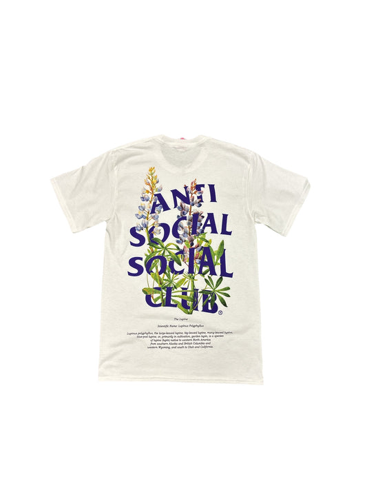 Anti Social social club lupine white Tee