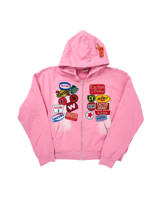 AZVA Studios Pink Rest Stop Hoodies
