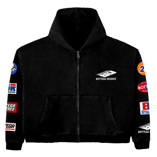 Bottega Desires Patchwork Zip Up Jacket - Used/Worn