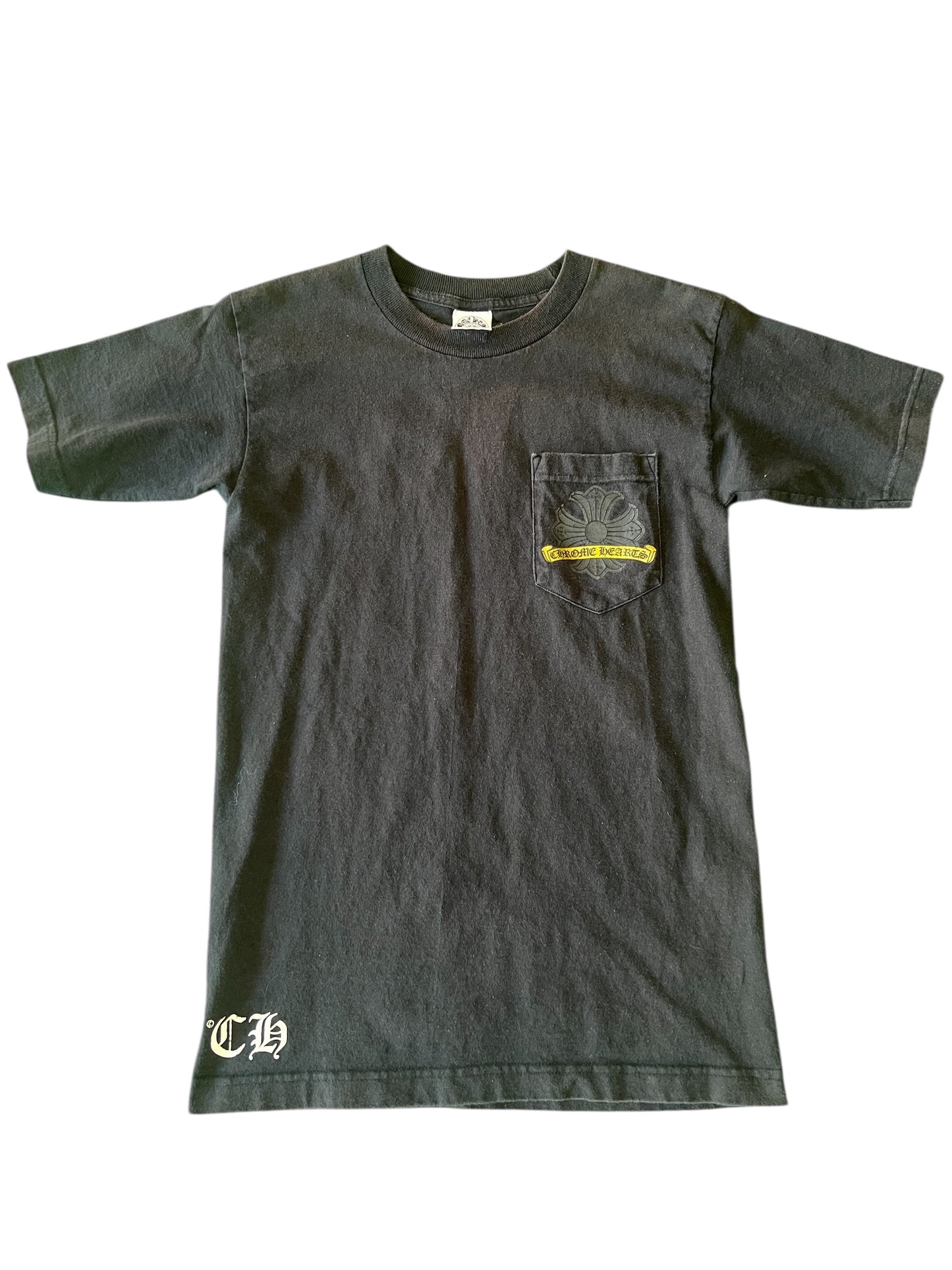 Vintage Chrome Hearts Gold Horse Shoe Tee - Used/Worn