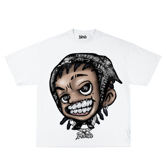 Fad3d Black Mr.Paisley Tee