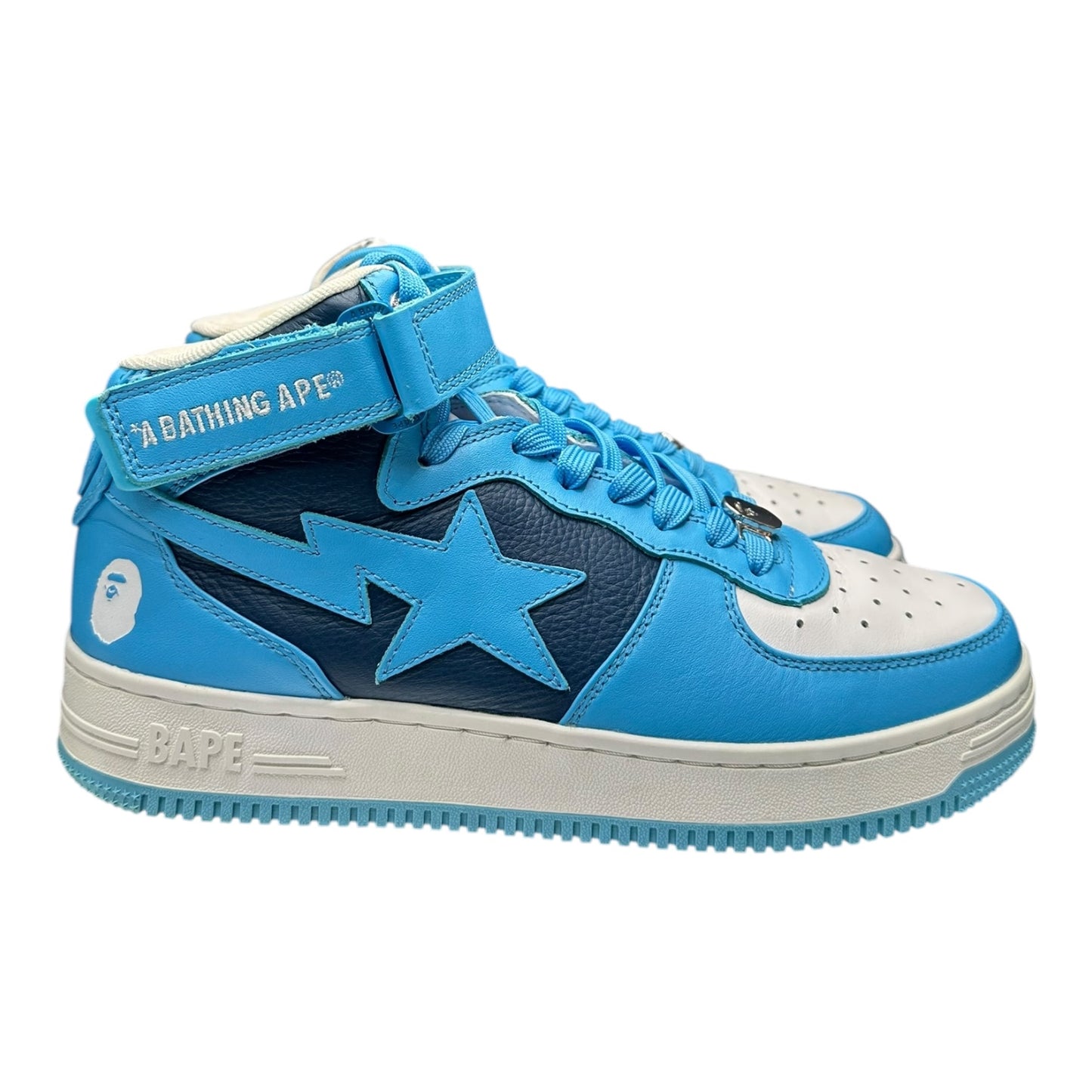 A Bathing Ape Bape Sta Mid Sax (2022) - Used / rep box