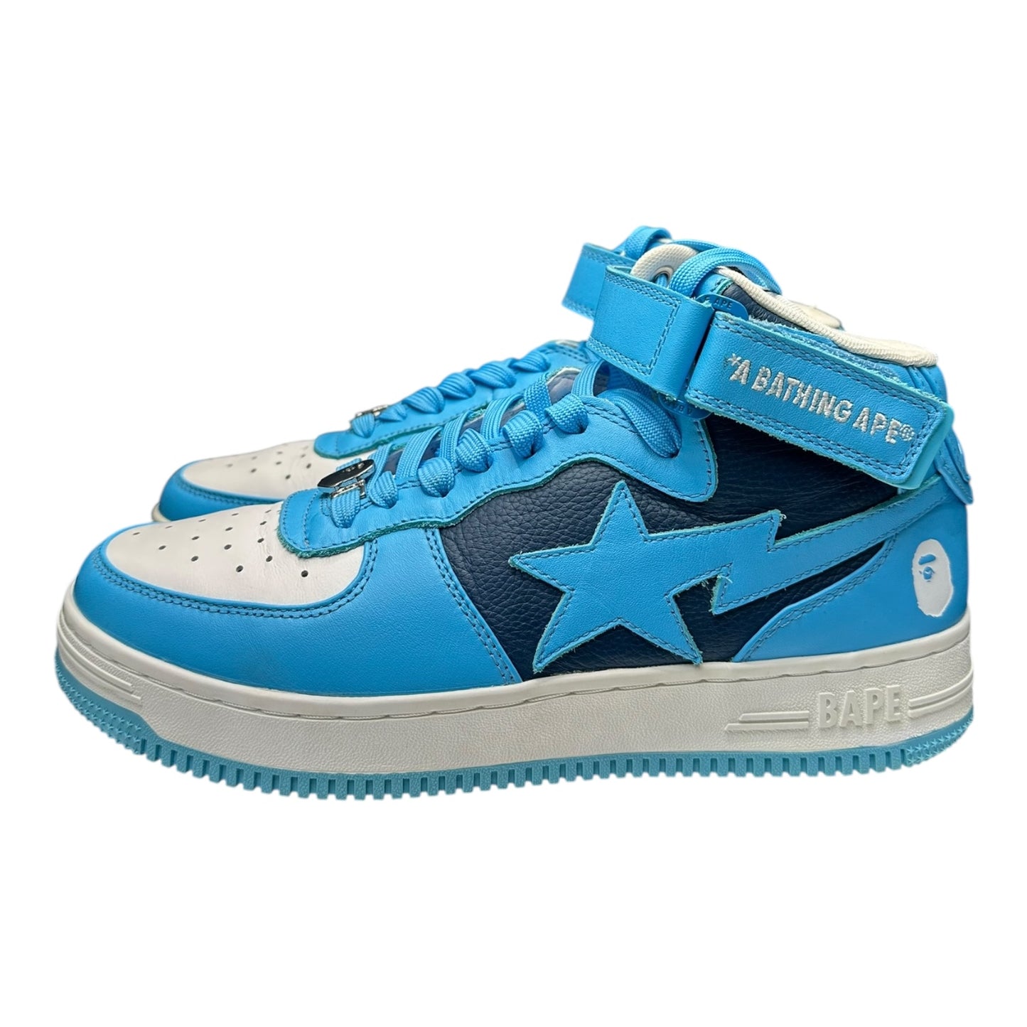 A Bathing Ape Bape Sta Mid Sax (2022) - Used / rep box