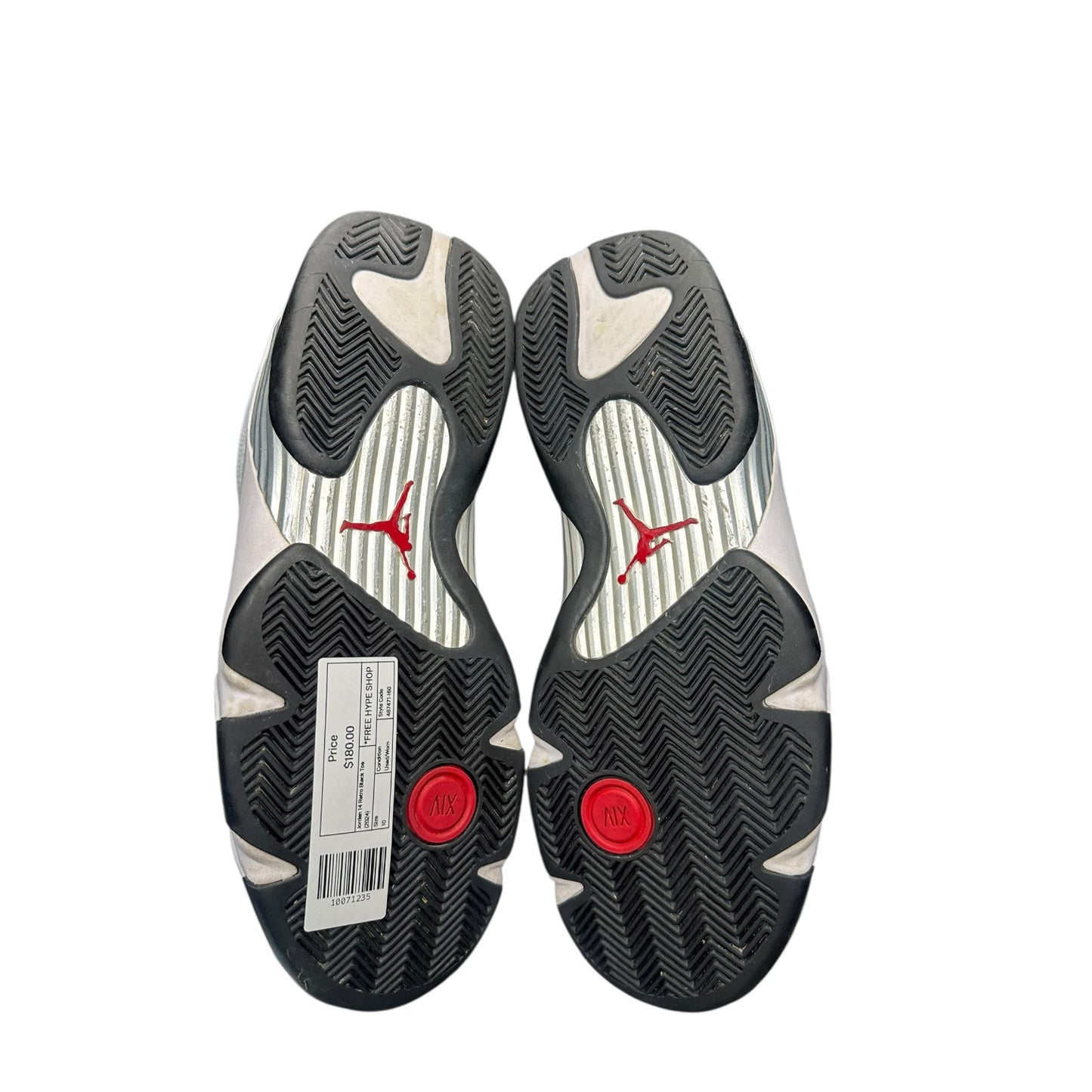 Jordan 14 Retro Black Toe (2024) - Used/Worn