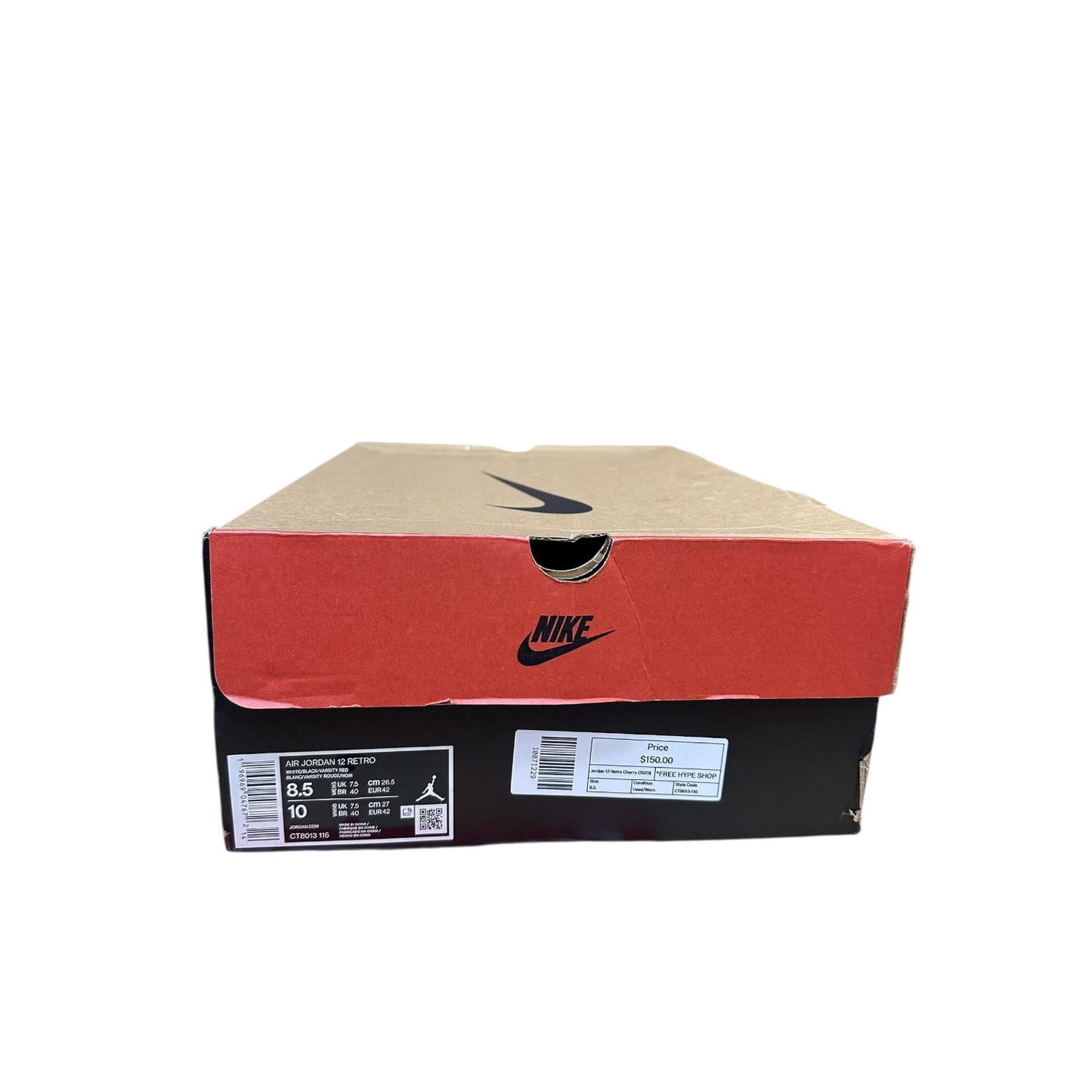 Jordan 12 Retro Cherry (2023) - Used/Worn