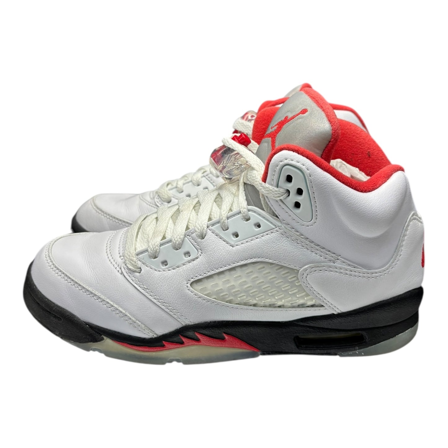 Jordan 5 Retro Fire Red Silver Tongue (2020) (GS) - Used/Worn