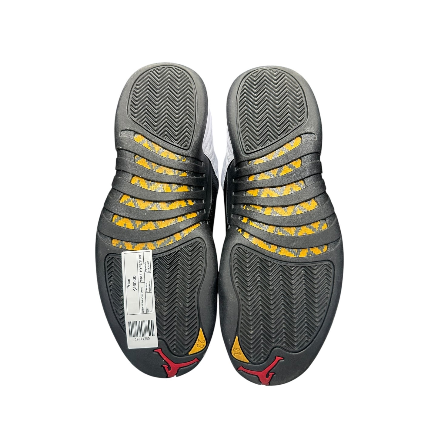 Jordan 12 Retro Taxi (2025) - Used/Worn