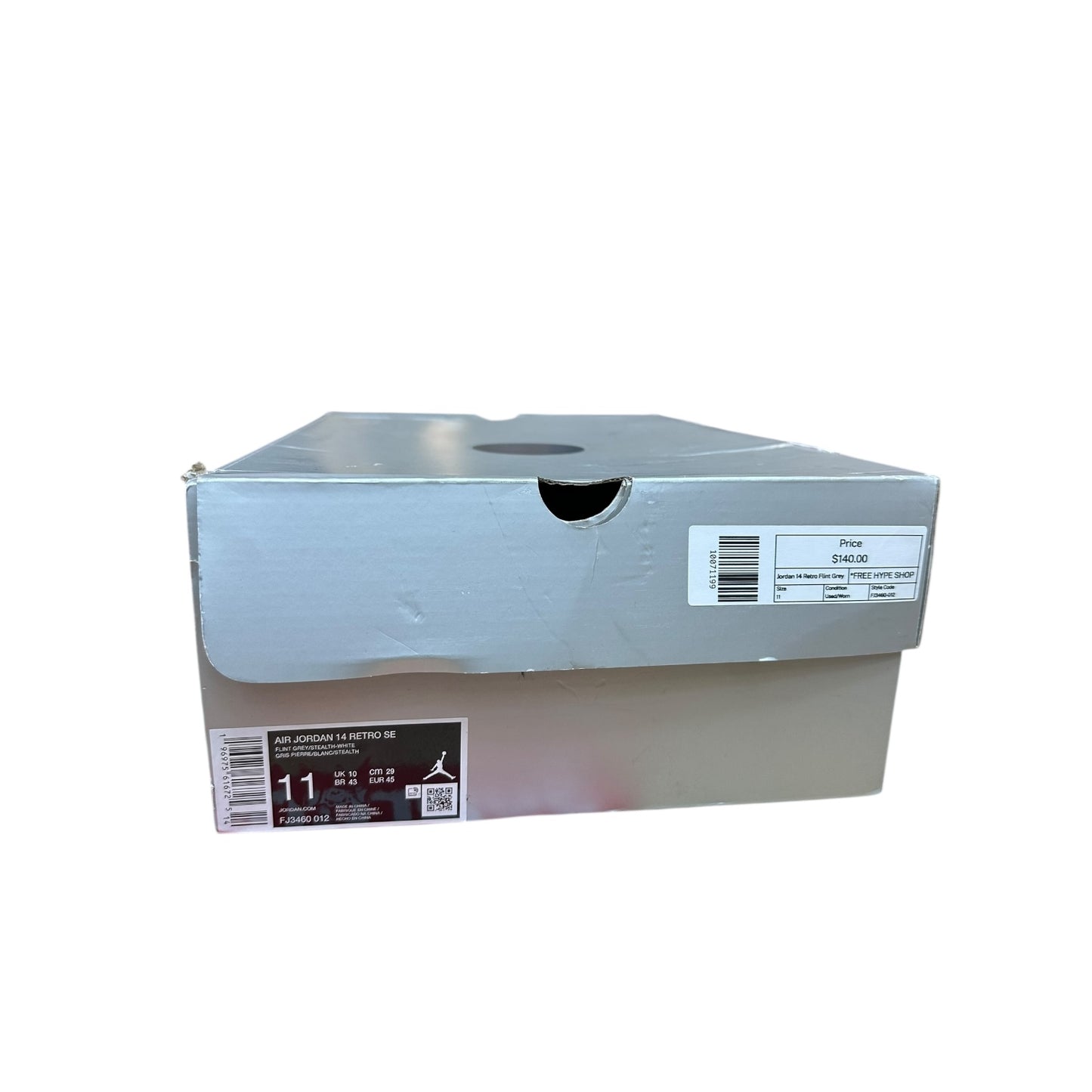 Jordan 14 Retro Flint Grey - Used/Worn