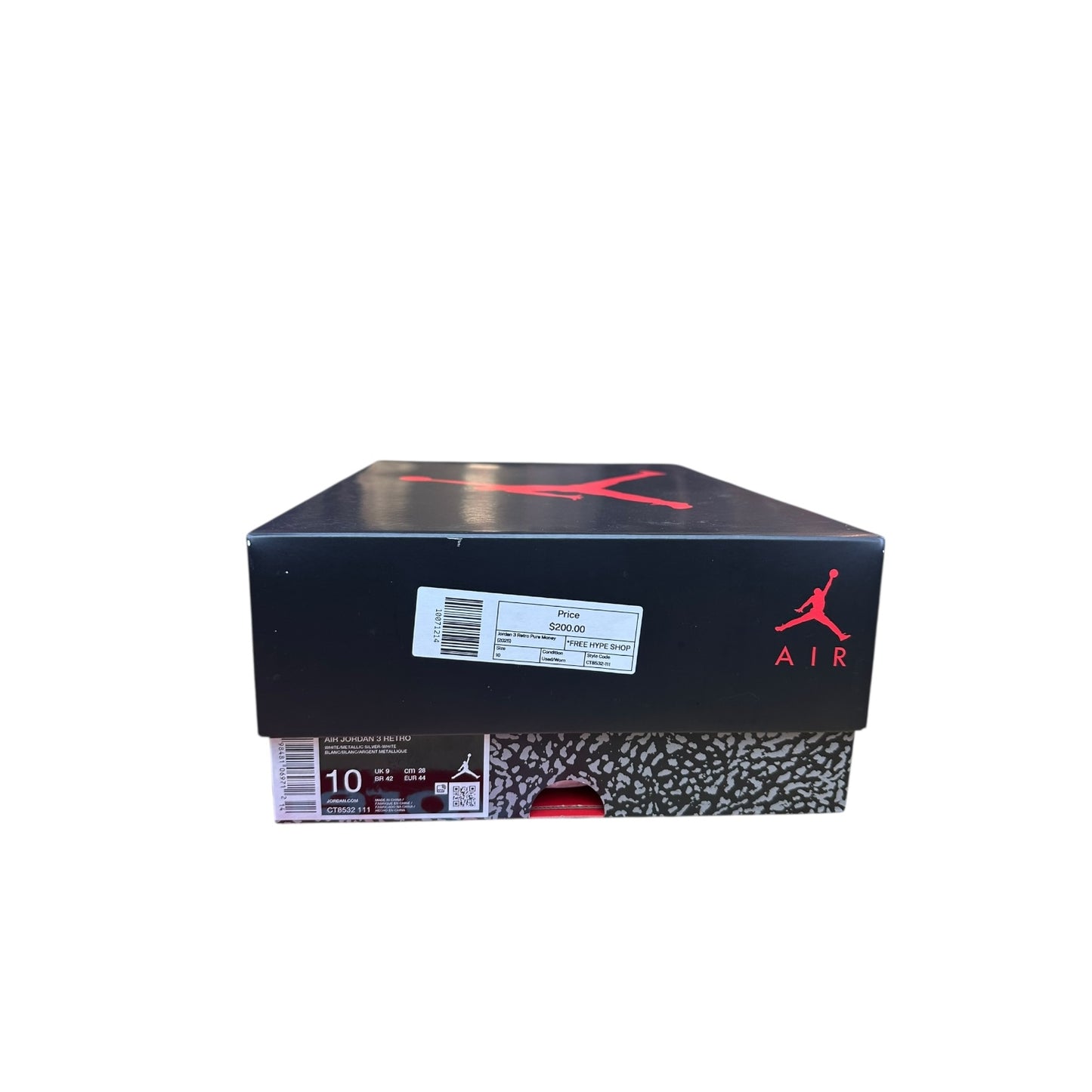 Jordan 3 Retro Pure Money (2025) - Used/Worn