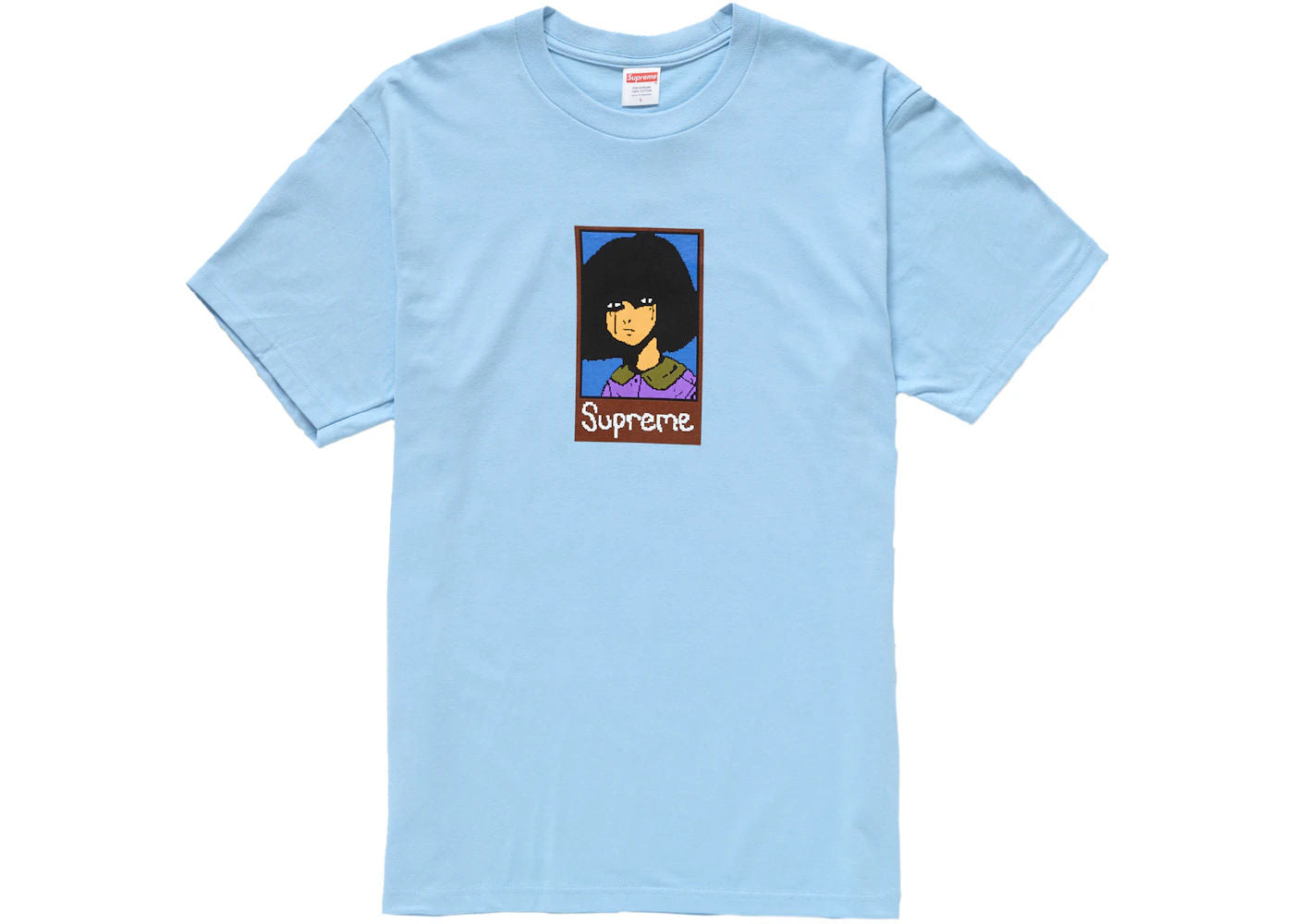 Supreme Emo Tee Powder Blue