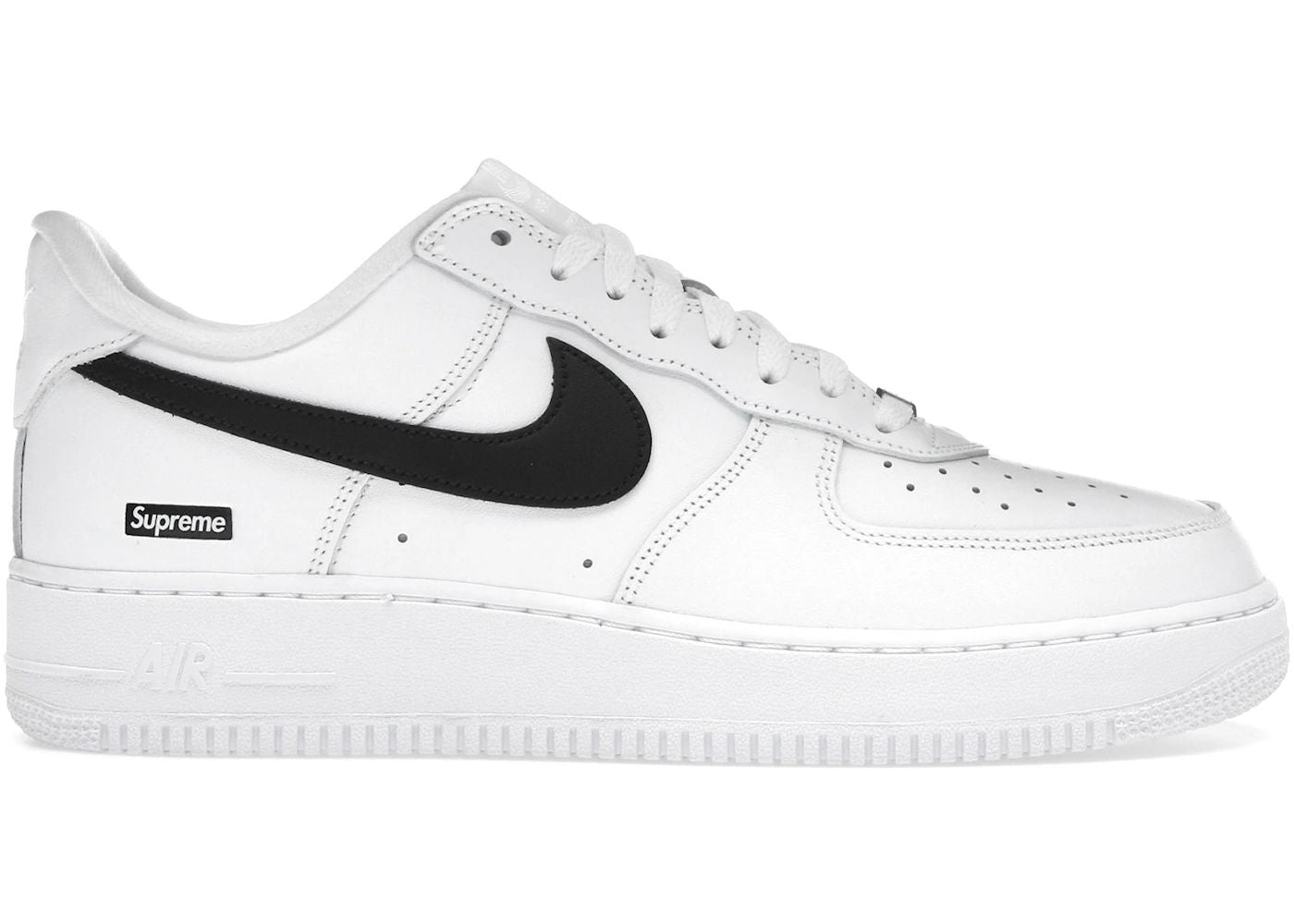 Nike Air Force 1 Low Supreme White Black - New with box
