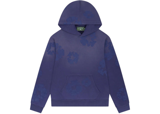 Denim Tears Mono Cotton Wreath Hoodie Washed Blue