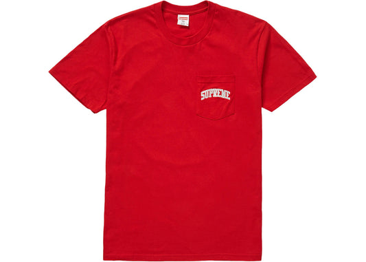 Supreme NFL x Raiders x '47 Pocket Tee Red - Used/Worn