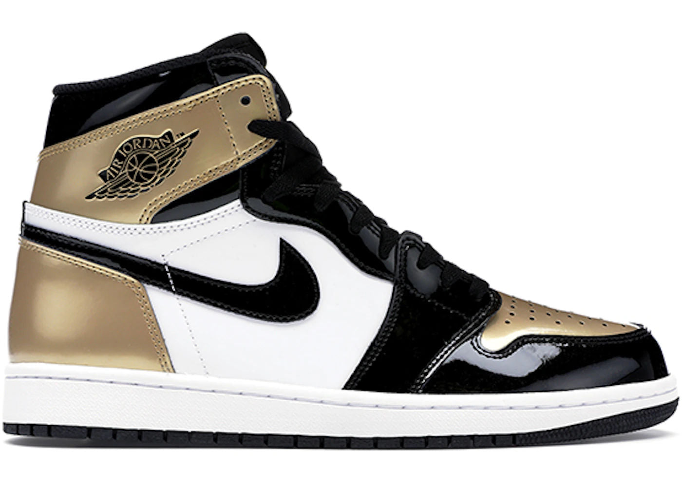 Jordan 1 Retro High NRG Patent Gold Toe - Used/Worn