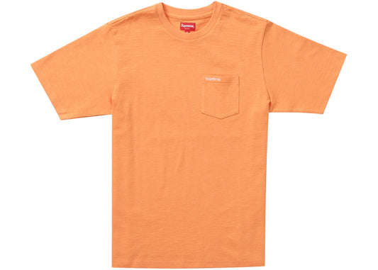 Supreme S/S Pocket Tee (SS22) Peach - Used/Worn