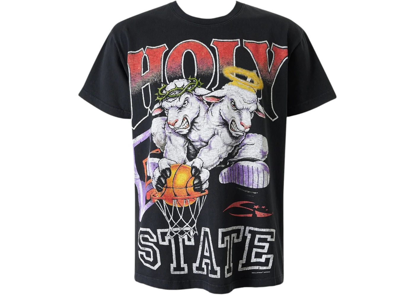 Hellstar 2 Lambs Holy State T-shirt (SS26) Black - new with tags